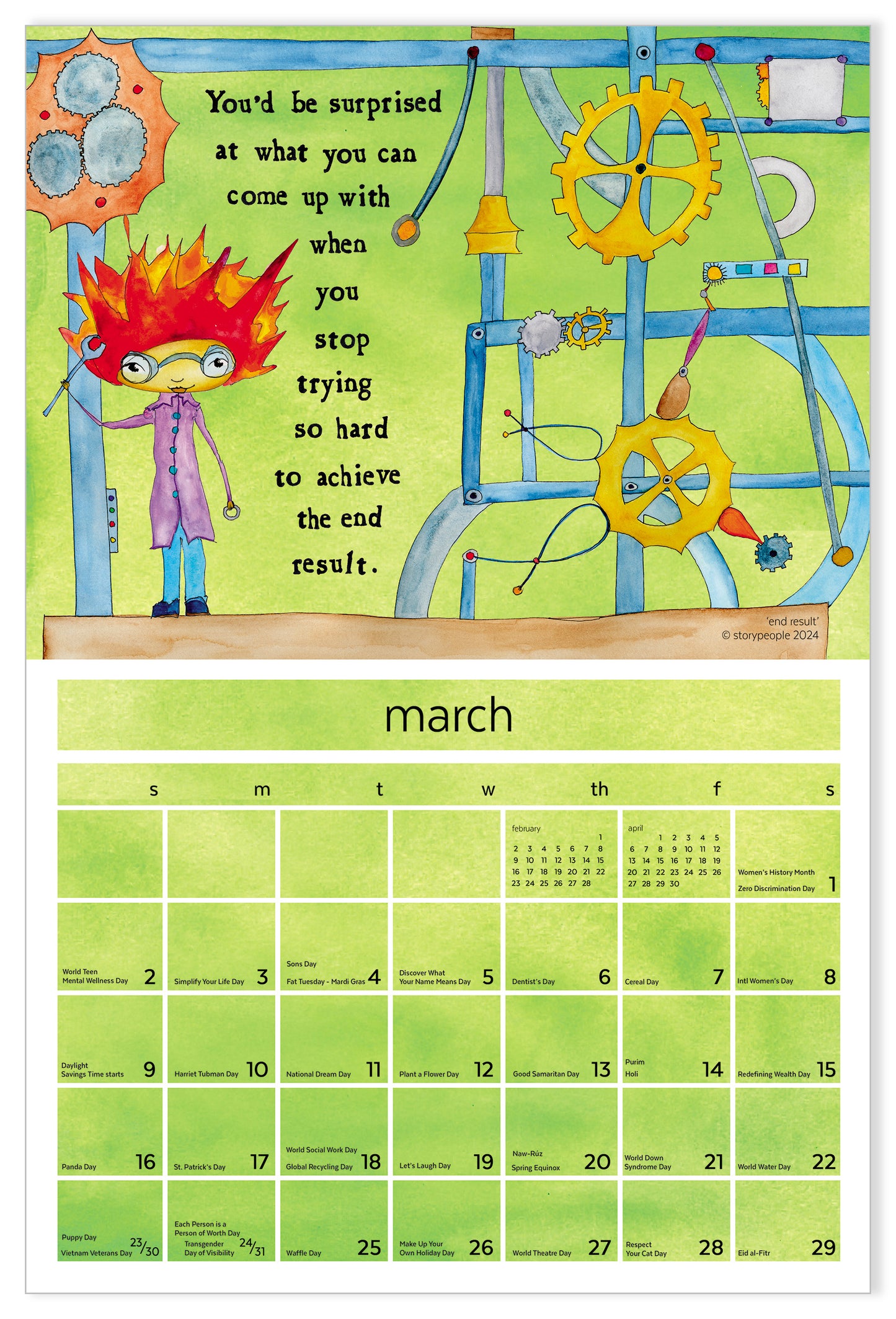 StoryPeople Calendar 2025