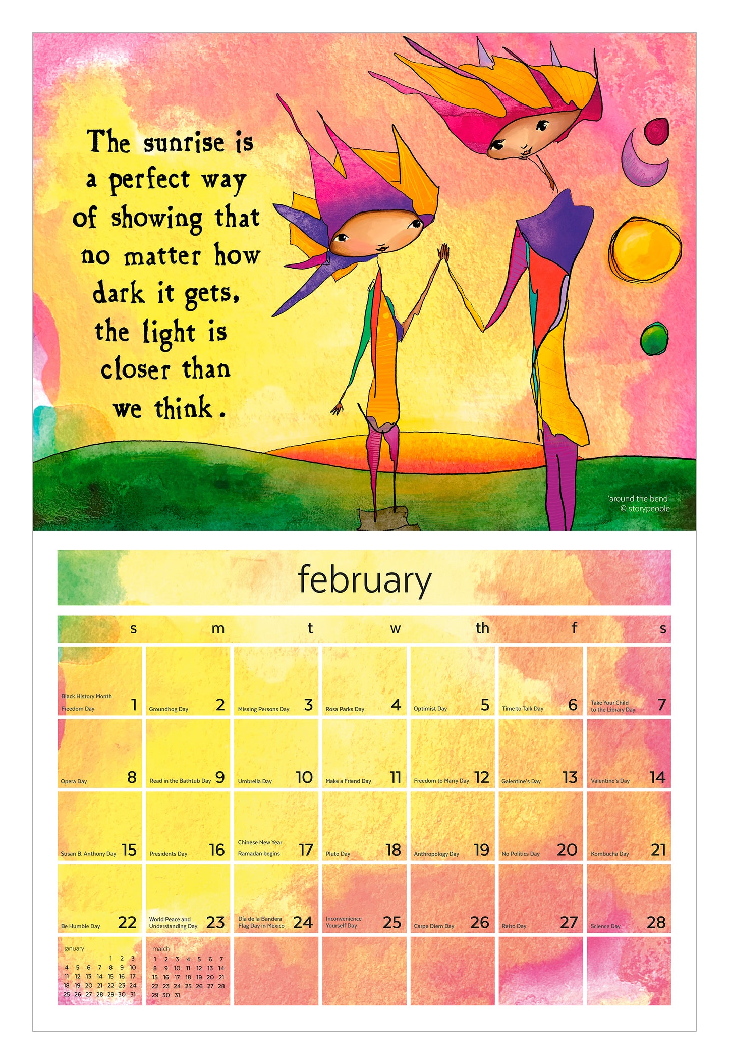 StoryPeople Calendar 2026