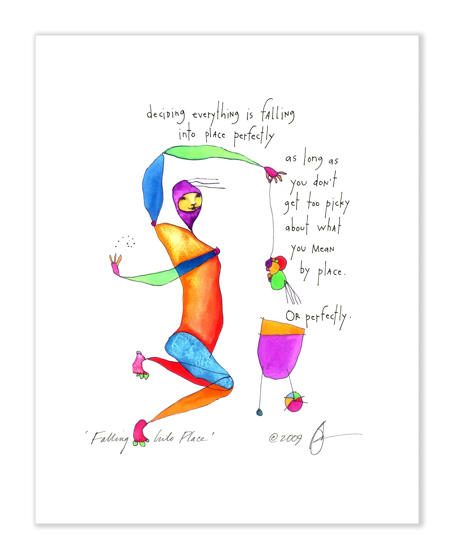 Falling Into Place 8x10