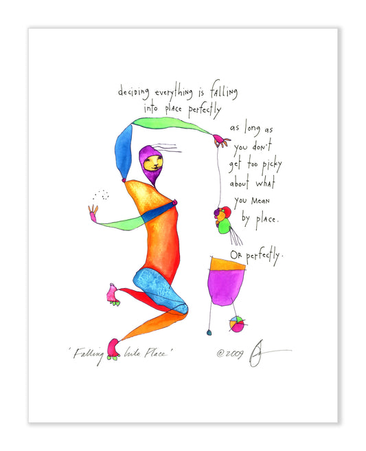 Falling Into Place 8x10