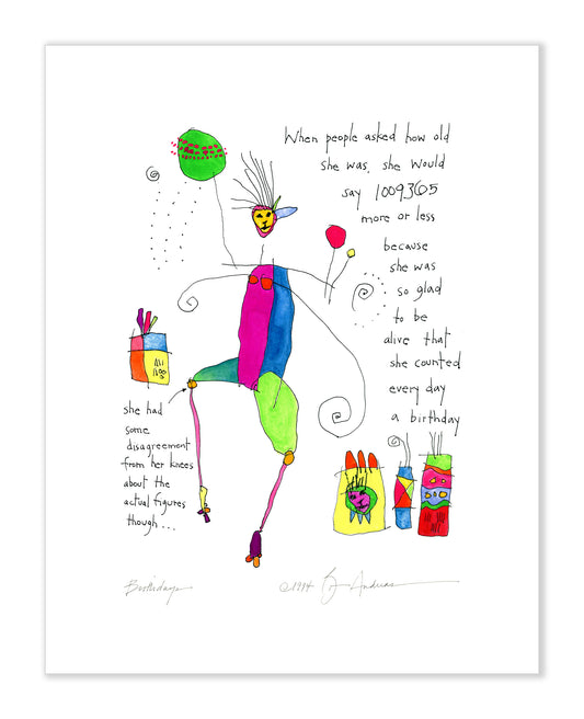 Birthdays 11x14