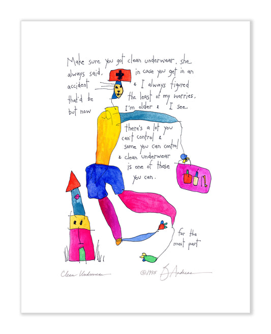 Clean Underwear 11x14