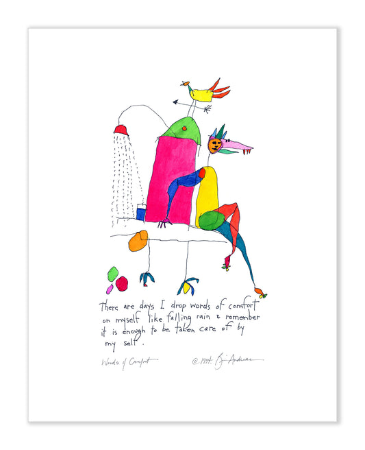 Words of Comfort 8x10