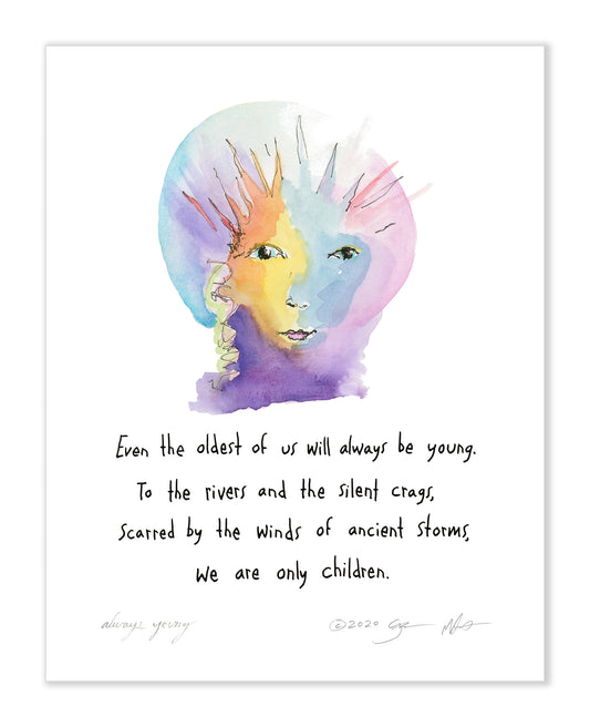 Always Young 11x14
