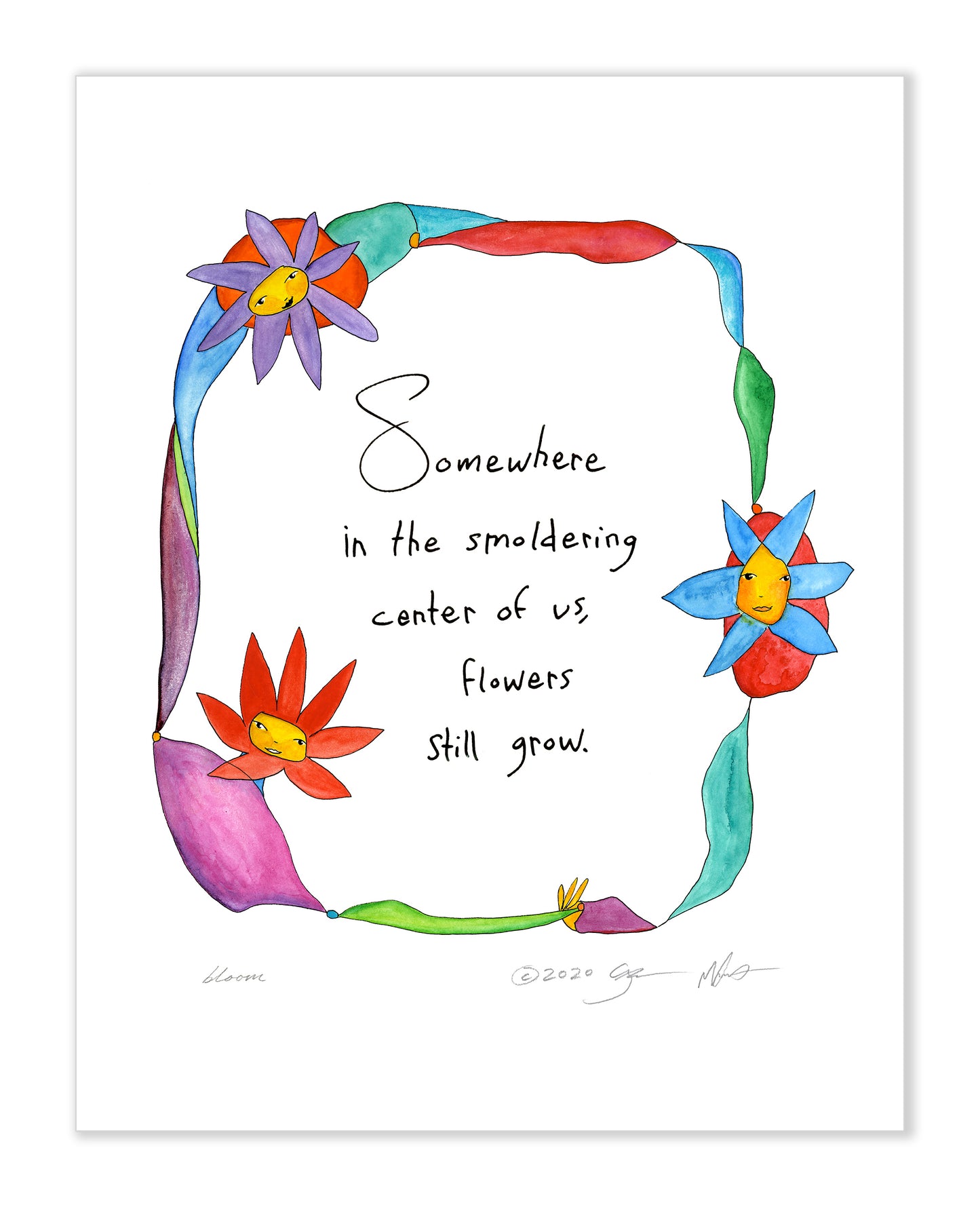 Bloom 8x10