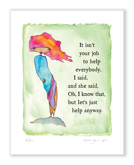 Helper Color Wash 8x10
