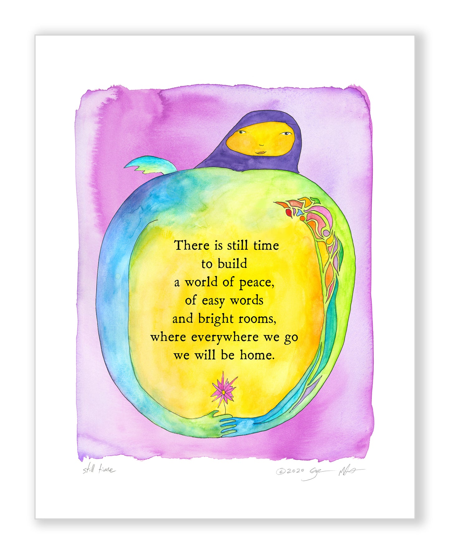 Still Time Color Wash 8x10