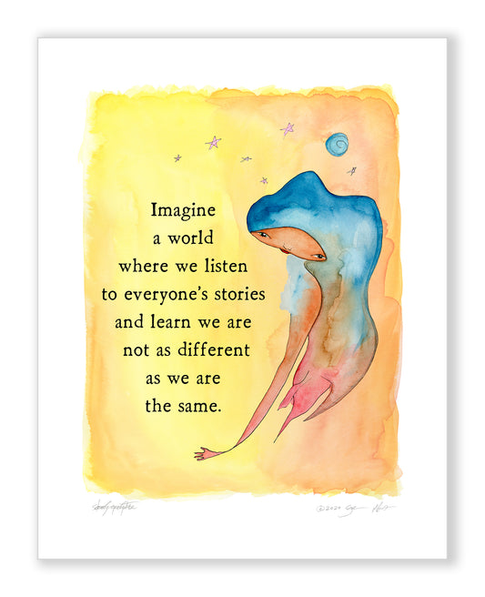 Story People Color Wash 11x14