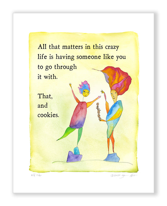 Wild Rider Color Wash 8x10