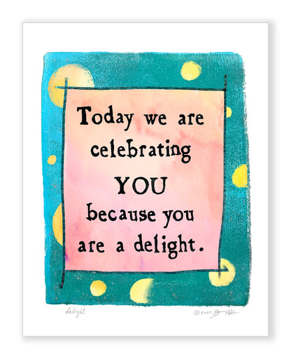 Delight 11x14
