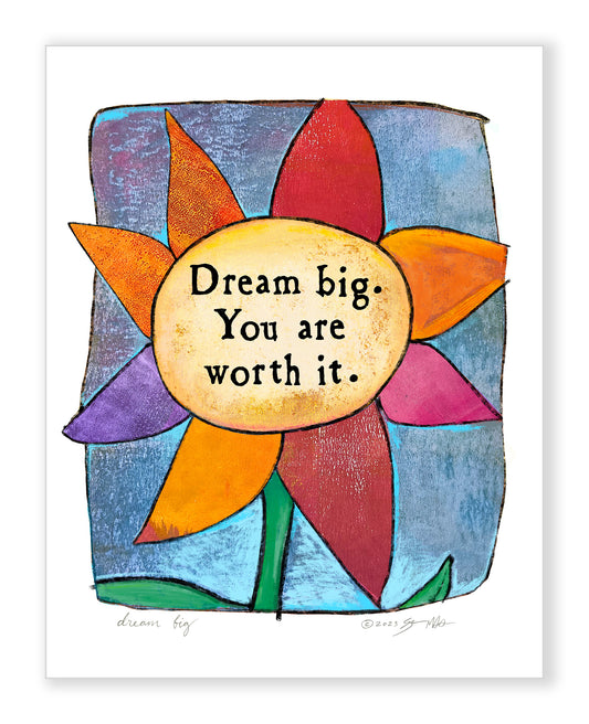 Dream Big 11x14