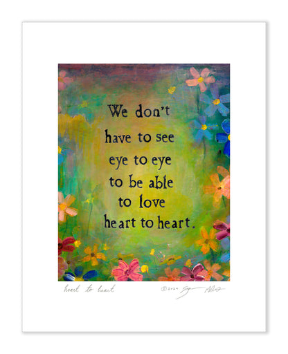 Heart to Heart 8x10