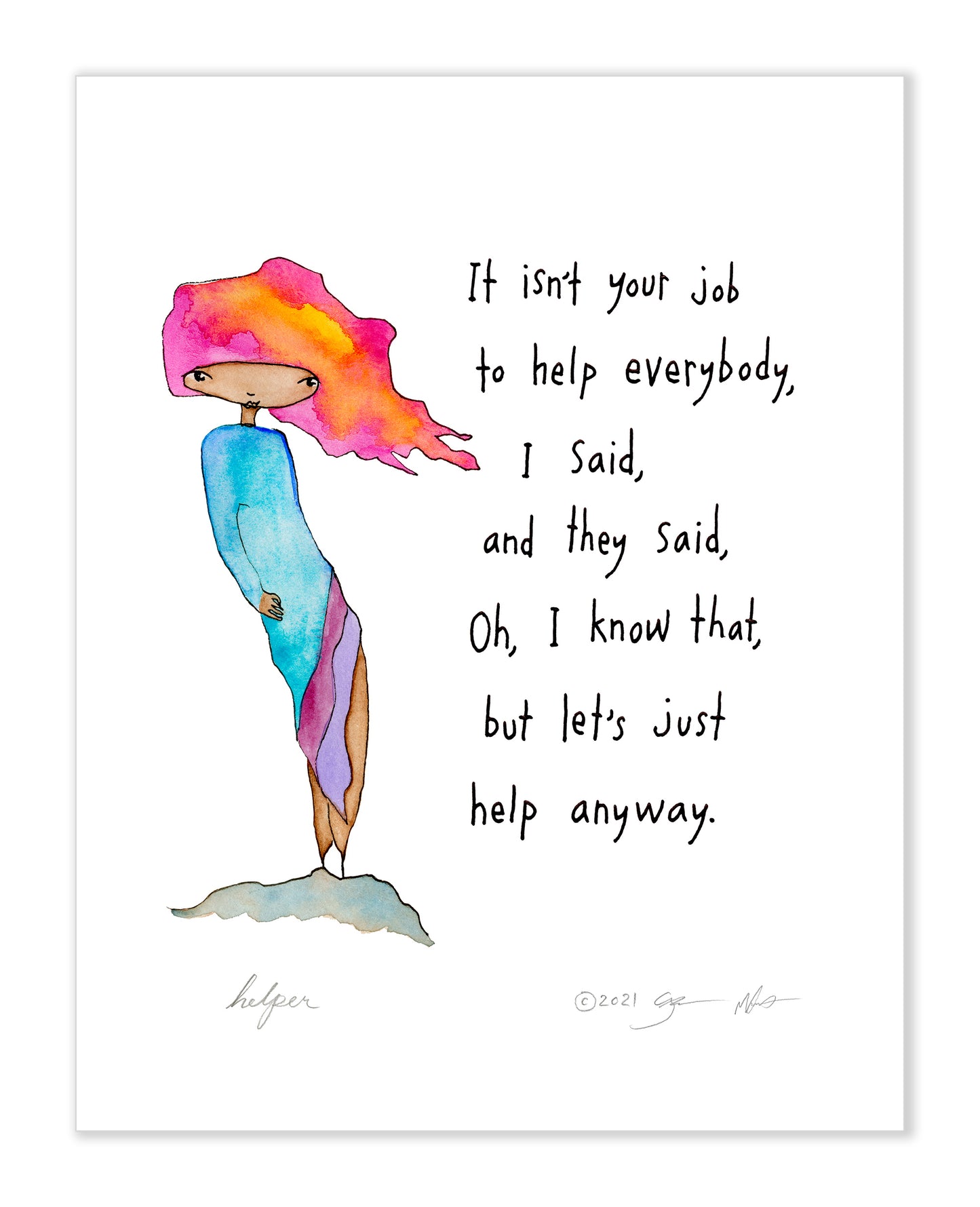 Helper 11x14
