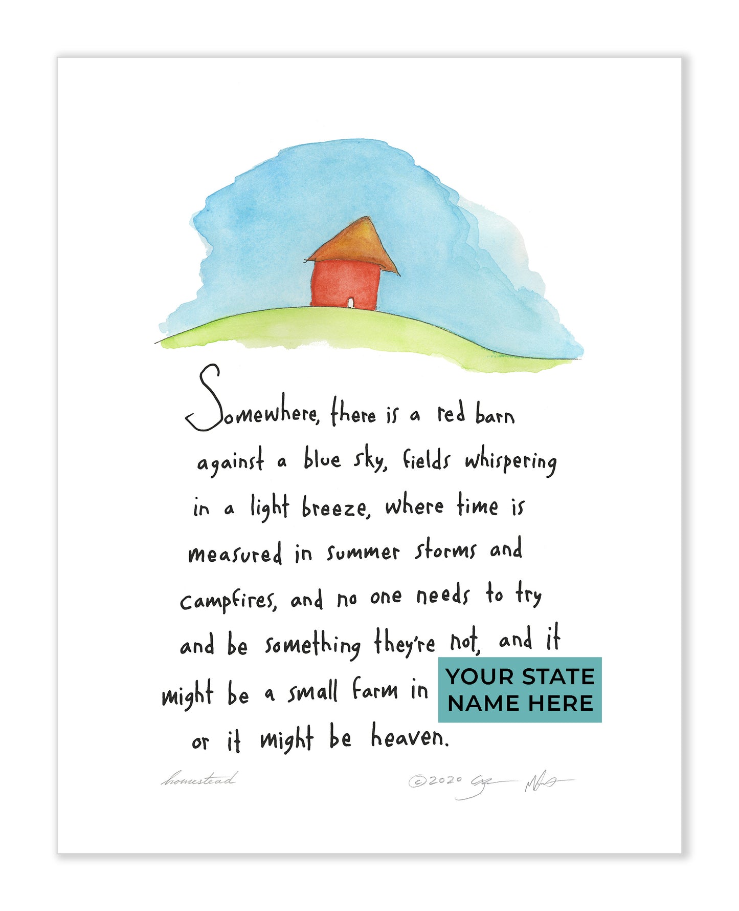 Homestead 8x10