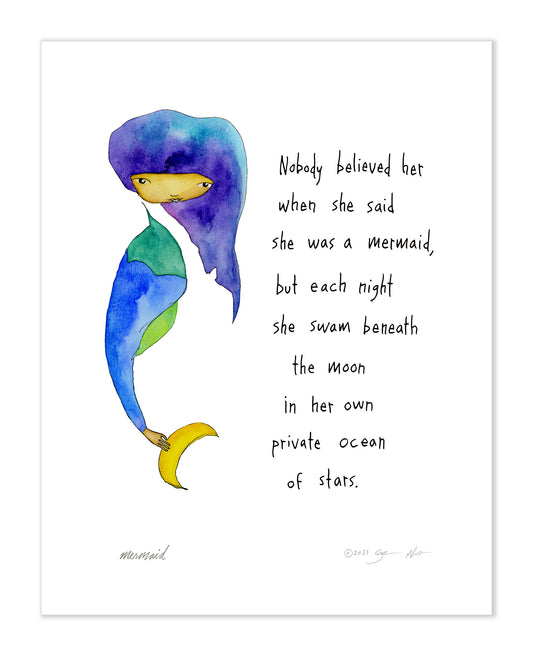 Mermaid 11x14