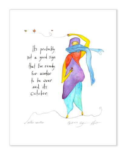 Mitten Weather 8x10