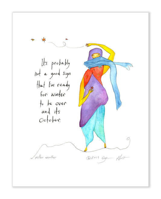 Mitten Weather 8x10
