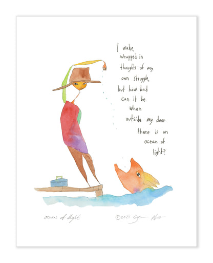 Ocean of Light 8x10