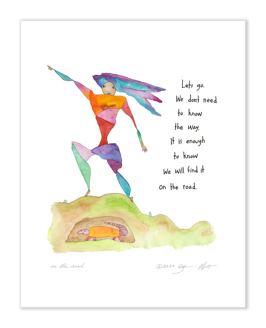 On the Road 8x10