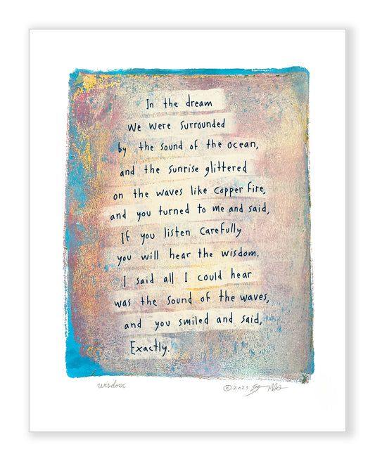 Wisdom 8x10