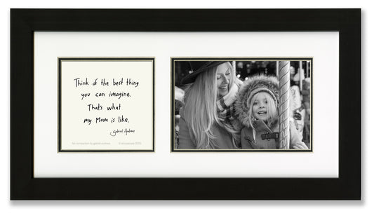 Fair Comparison (Mom) Photo Frame