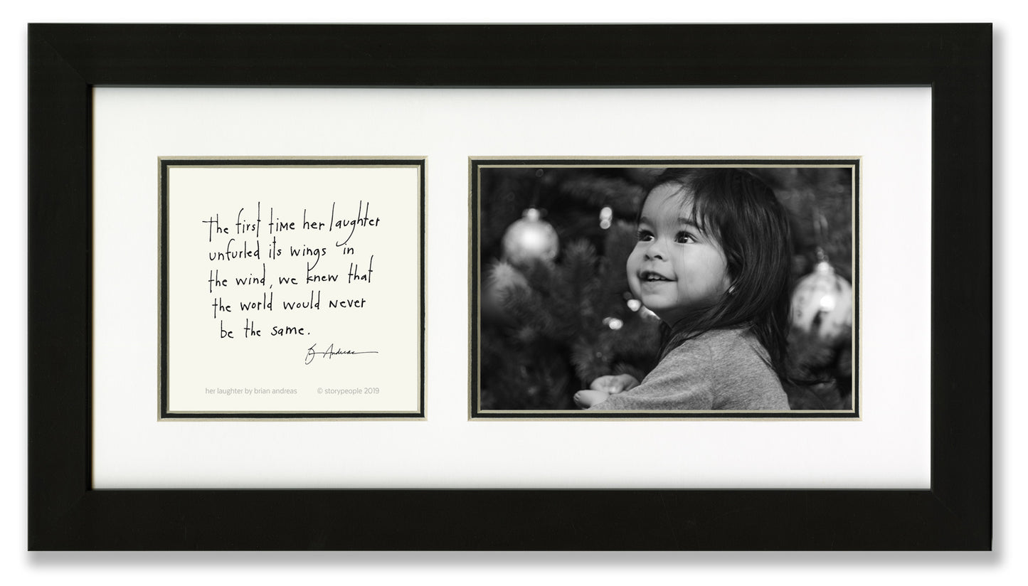 Her Laughter Photo Frame