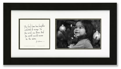 Her Laughter Photo Frame