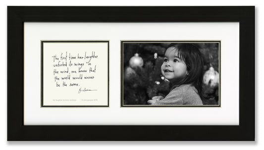 Her Laughter Photo Frame