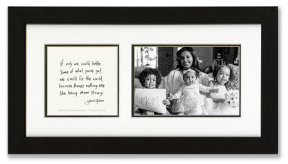 Mom Strong Photo Frame