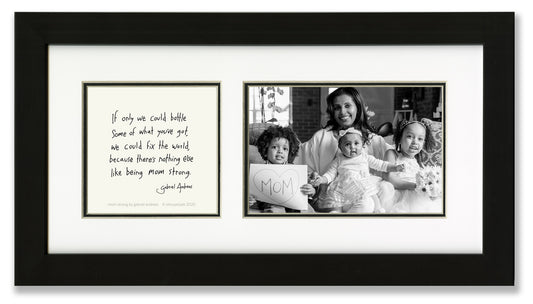 Mom Strong Photo Frame