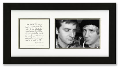 No Words Photo Frame