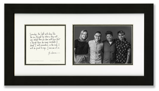 One Of Us Photo Frame