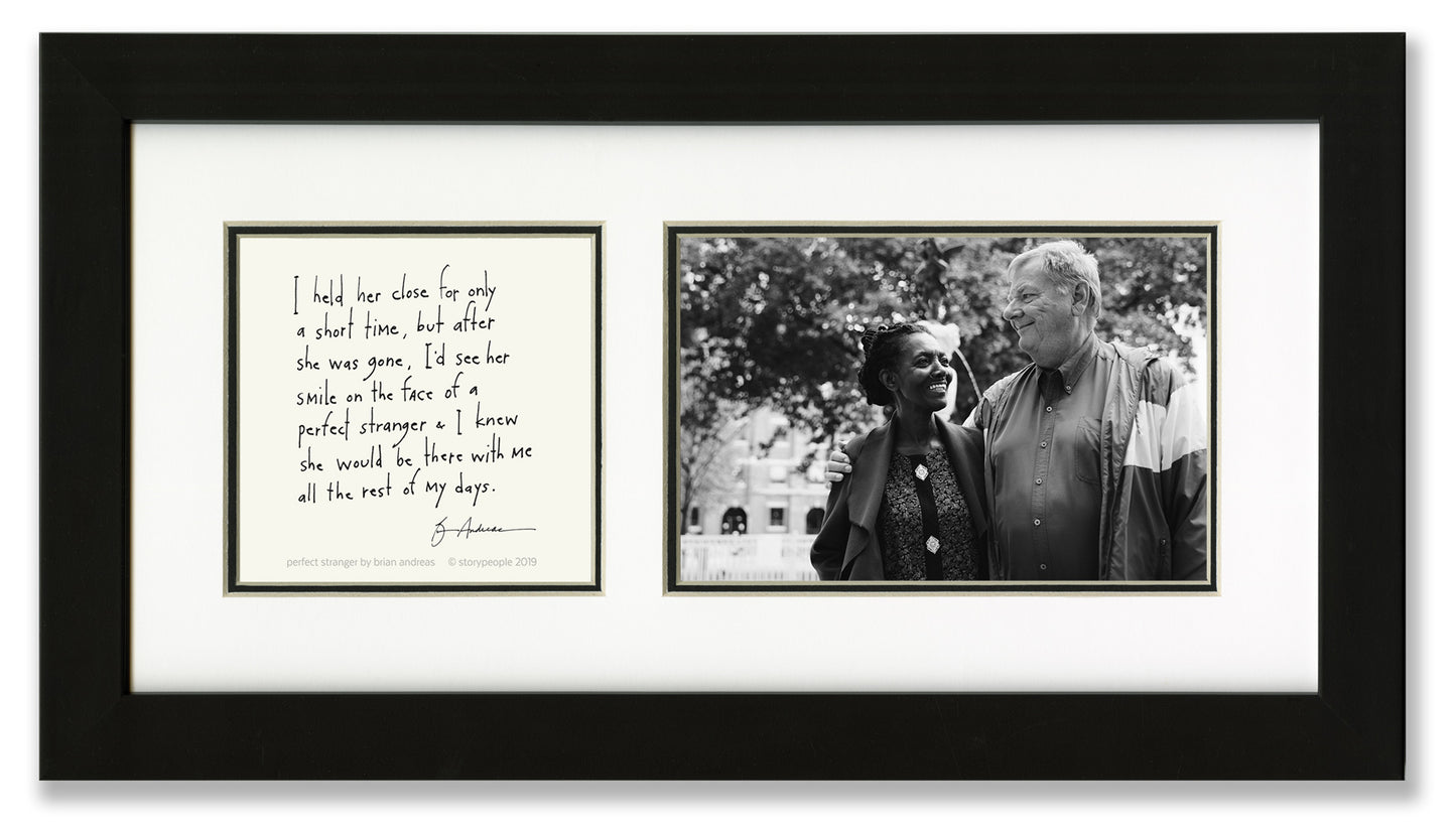 Perfect Stranger (feminine) Photo Frame