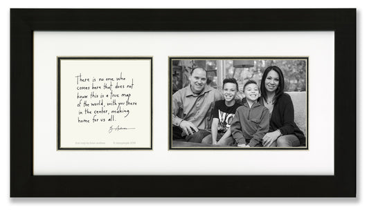 True Map Photo Frame