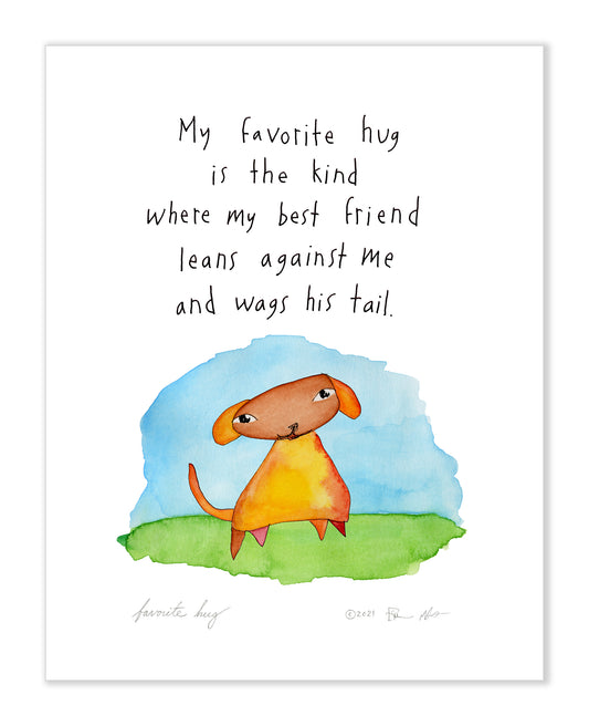 Favorite Hug 8x10