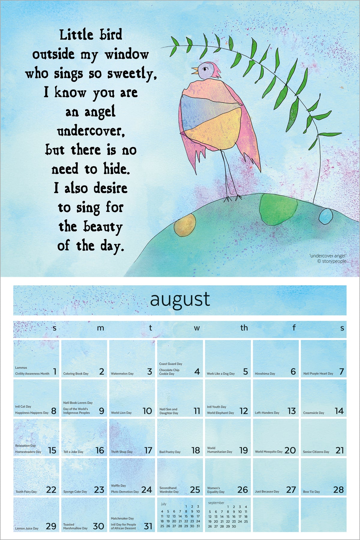 StoryPeople Calendar 2027