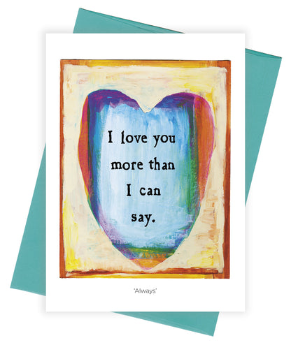 Always Card Pack of 6