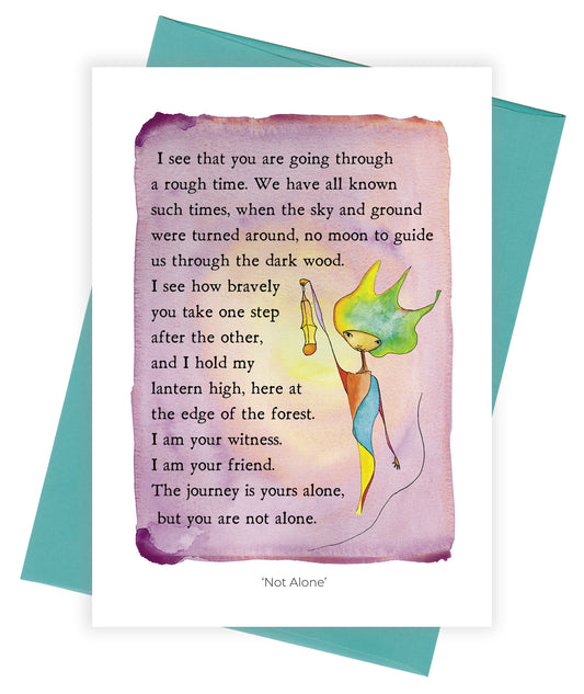 Not Alone Card Pack of 6