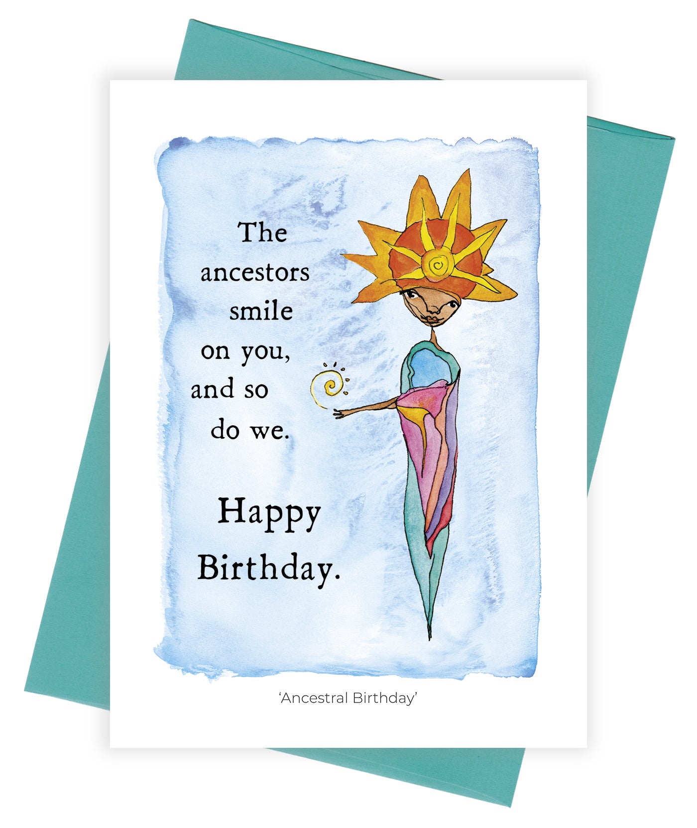 Ancestral Birthday Card Pack of 6