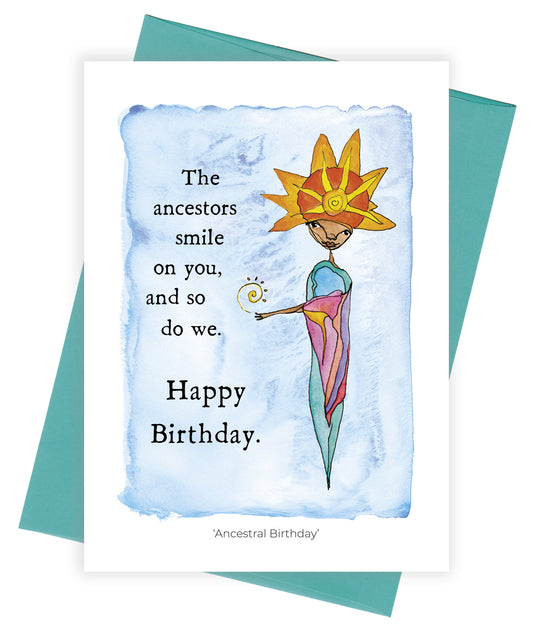 Ancestral Birthday Card Pack of 6
