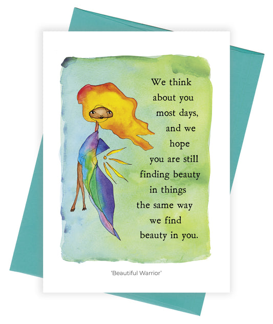 Beautiful Warrior Card Pack of 6