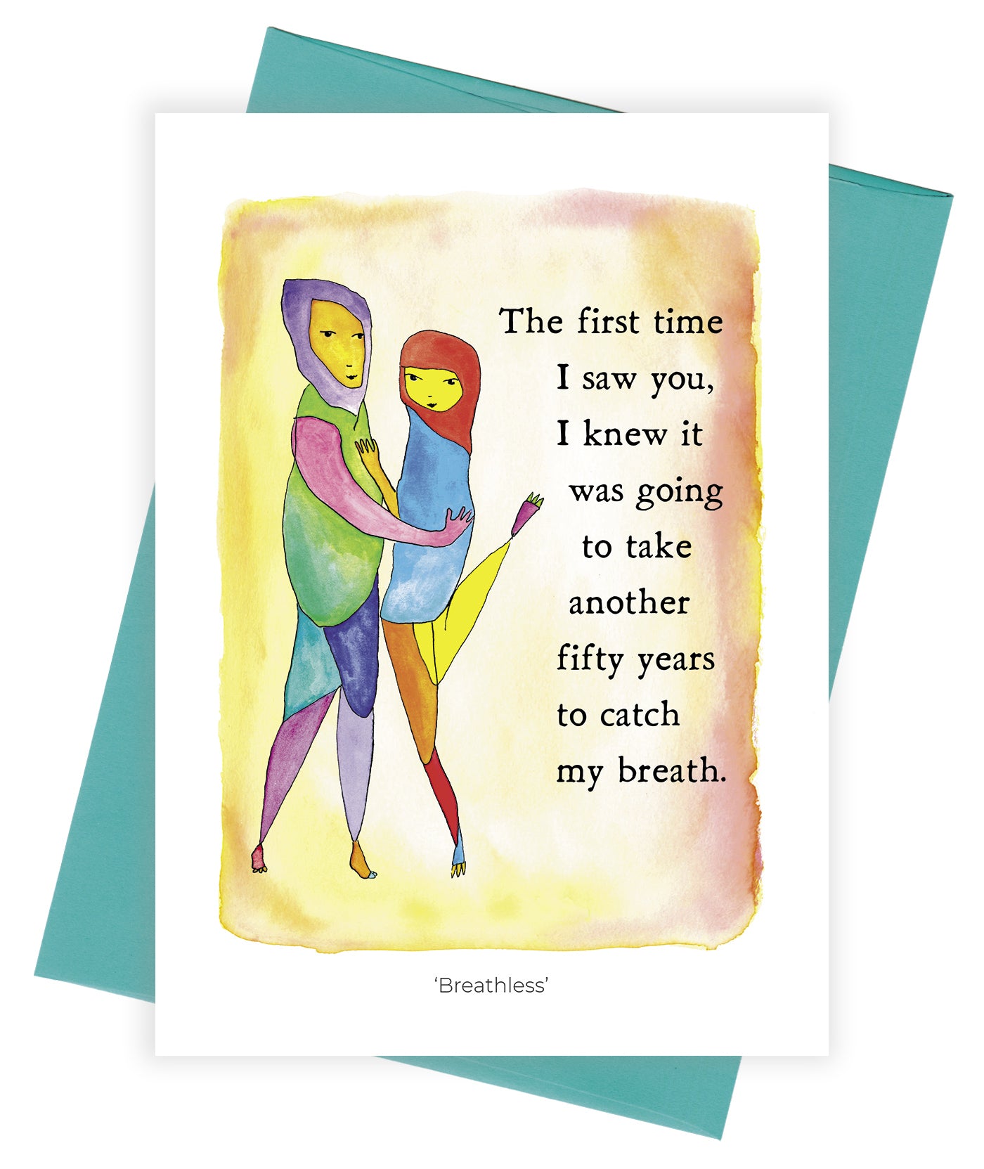 Breathless Card Pack of 6