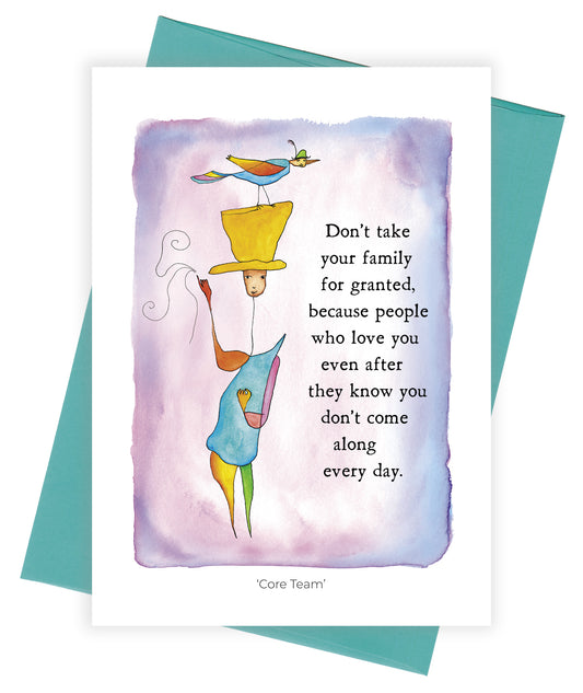 Core Team Card Pack of 6