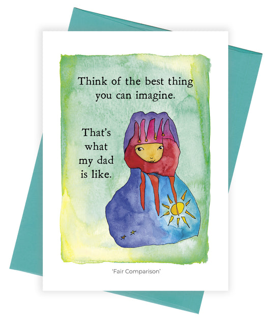 Fair Comparison (Dad) Card Pack of 6