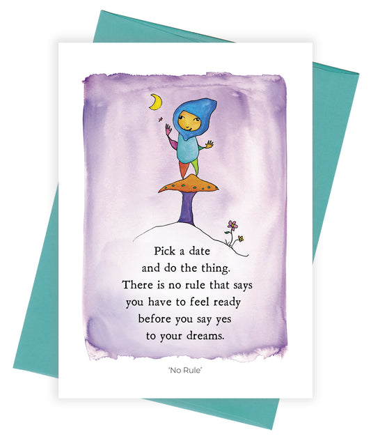 No Rule Card Pack of 6