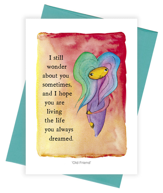 Old Friend Card Pack of 6