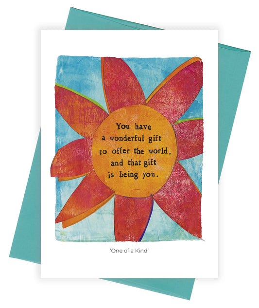 One of a Kind Card Pack of 6