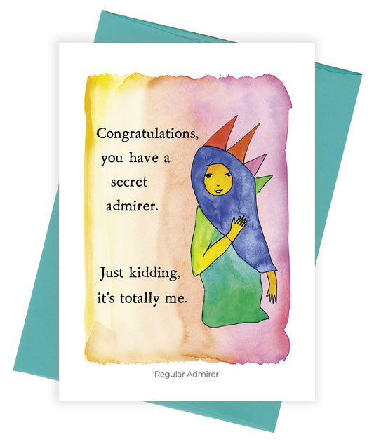 Regular Admirer Card Pack of 6