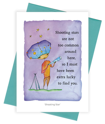Shooting Star Card Pack of 6