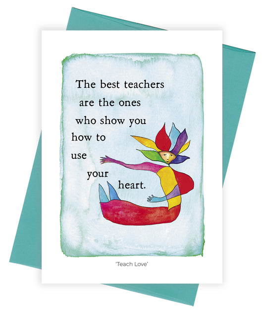 Teach Love Card Pack of 6